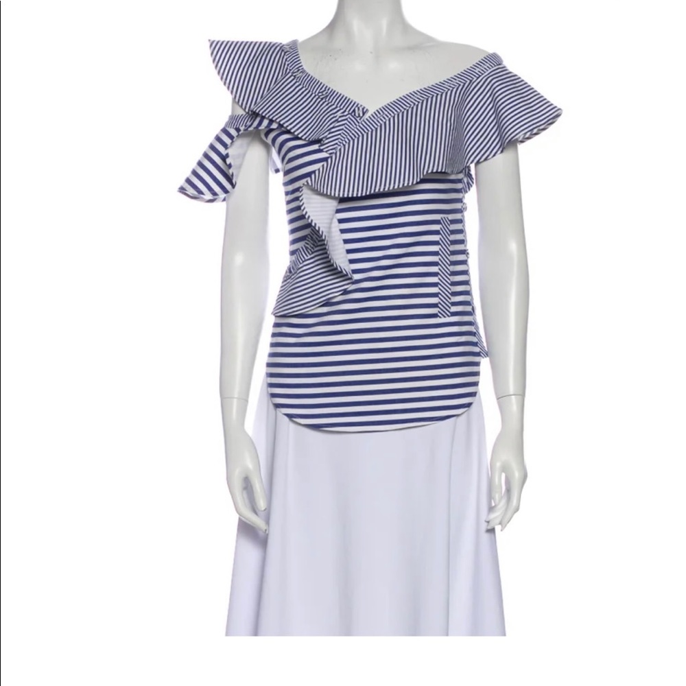 Self-Portrait Off-The-Shoulder Top